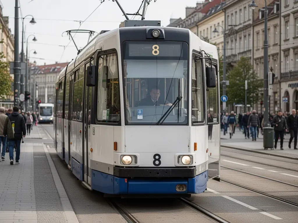 Tramwaj 8 Kraków – trasa, przystanki i aktualny rozkład jazdy