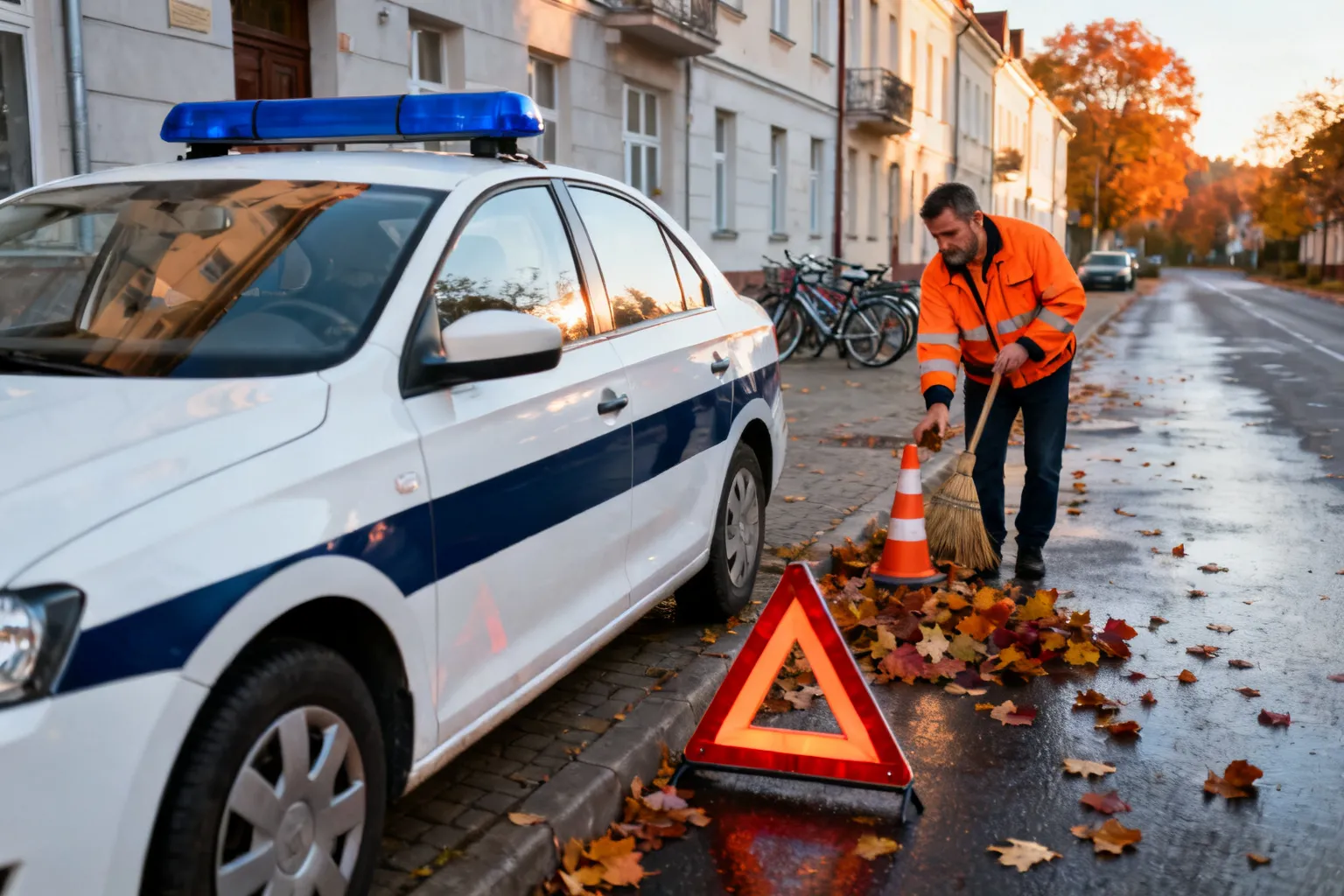 Jesienne porady drogowe w Małopolsce