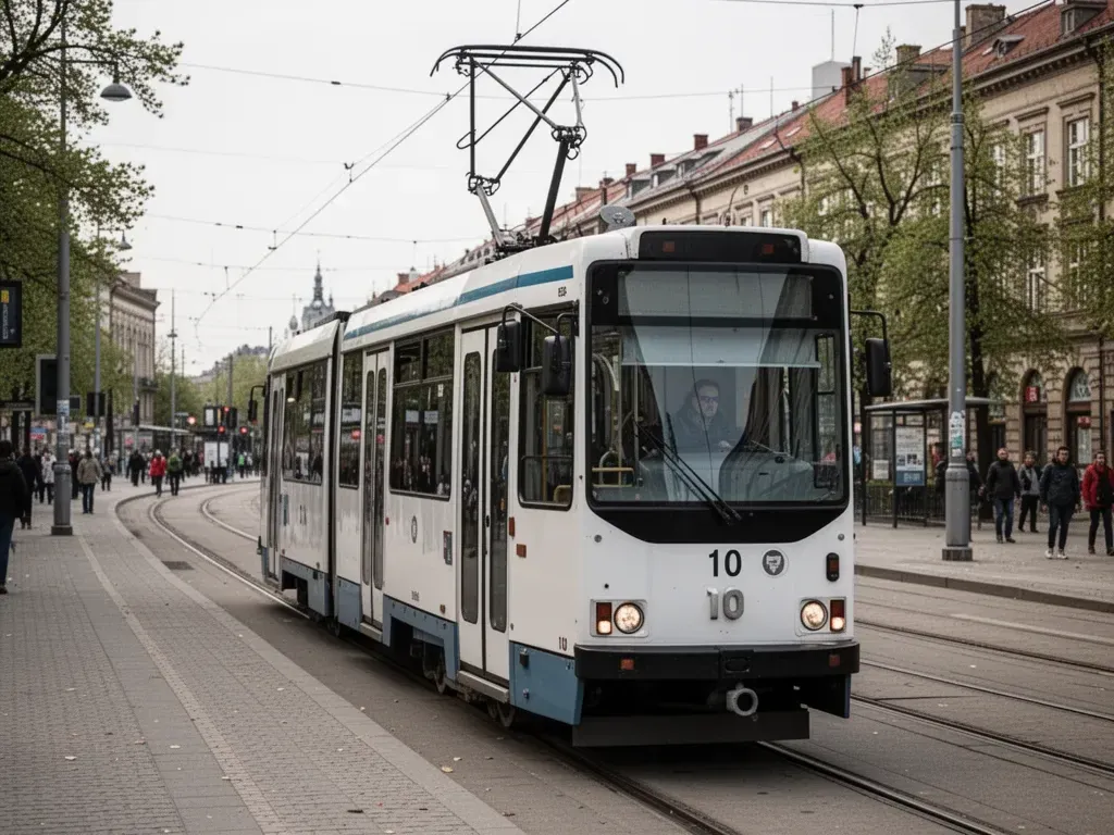 Tramwaj 10 Kraków – trasa, przystanki i aktualny rozkład jazdy