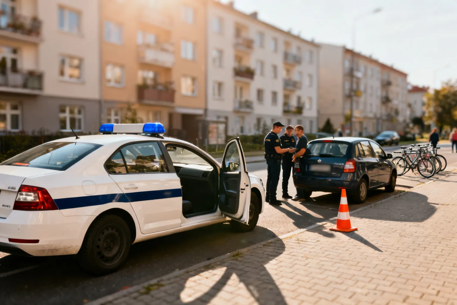 Pościg w Krakowie — kierowca z ponad 2 promilami i aktywnym zakazem zatrzymany
