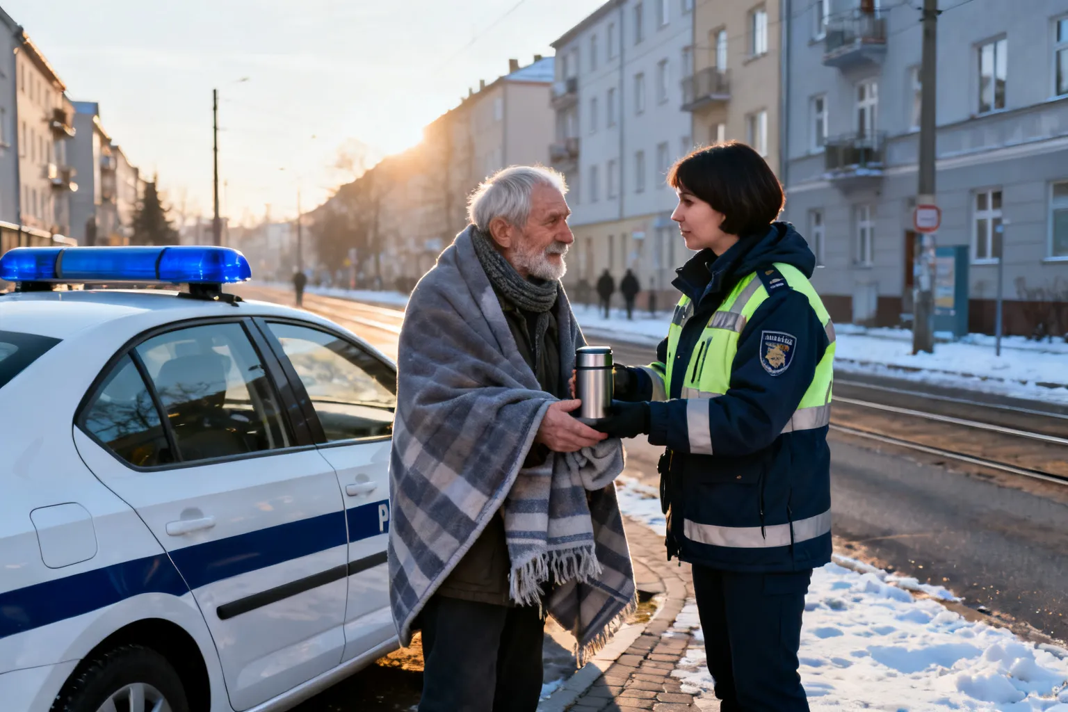 Policja Małopolska przypomina o zgłaszaniu osób zagrożonych wychłodzeniem