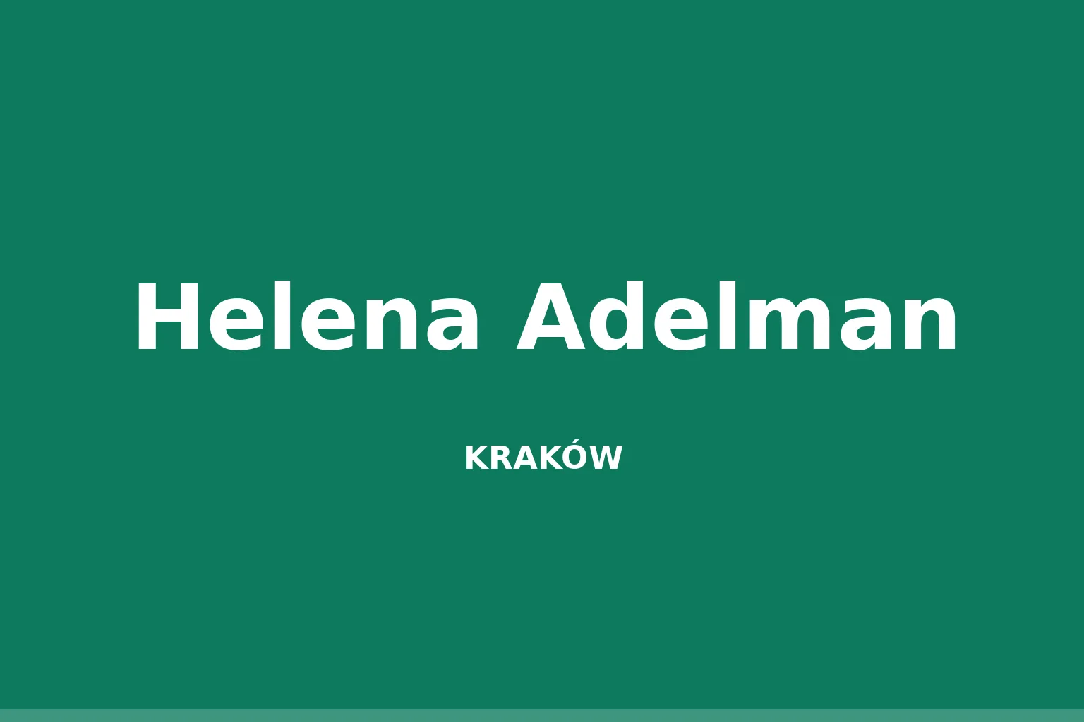 Helena Adelman