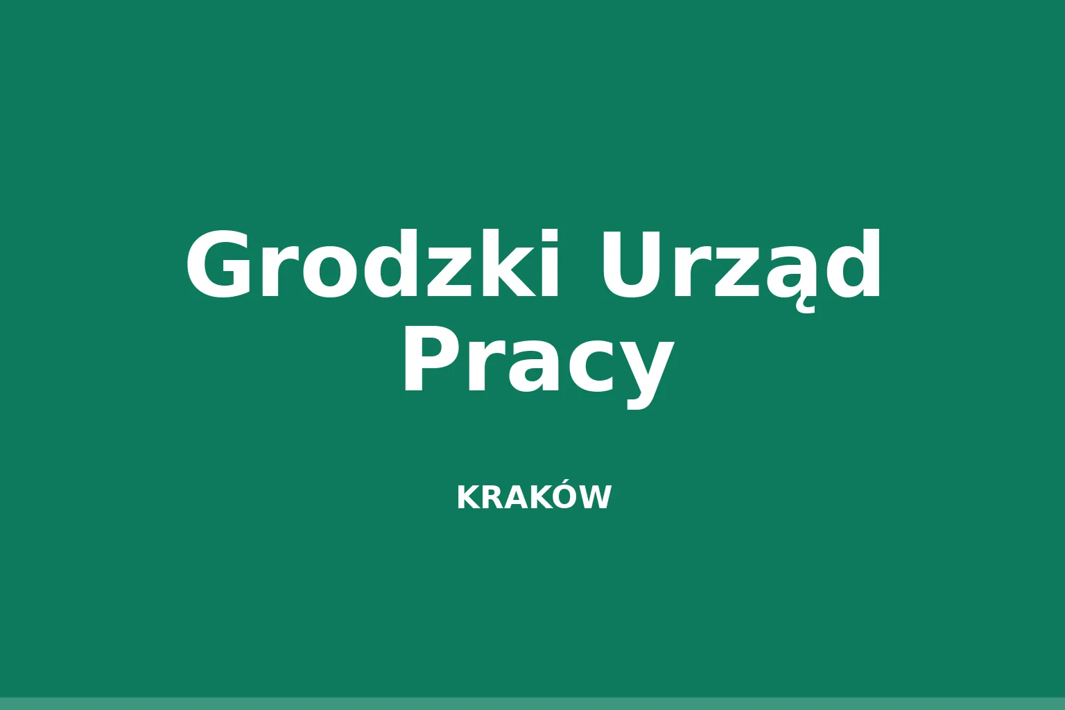 Grodzki Urząd Pracy